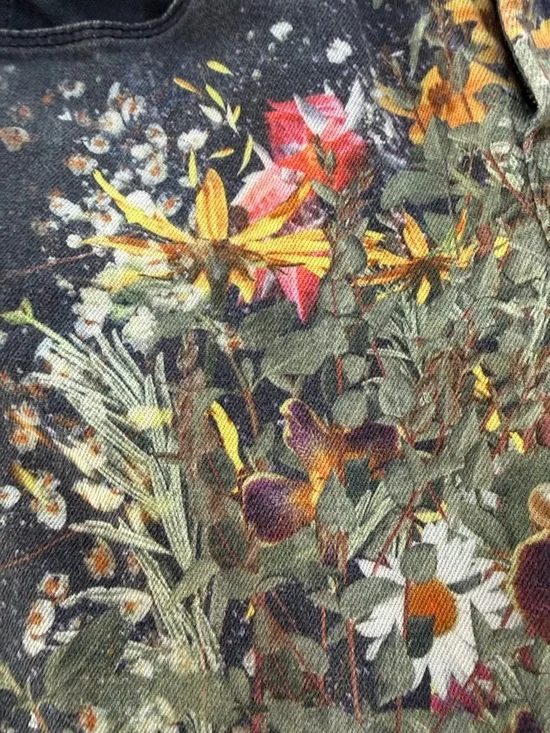 MOTHER The Looker Wild Flower Jeans Sz 27 - Picture 5 of 5